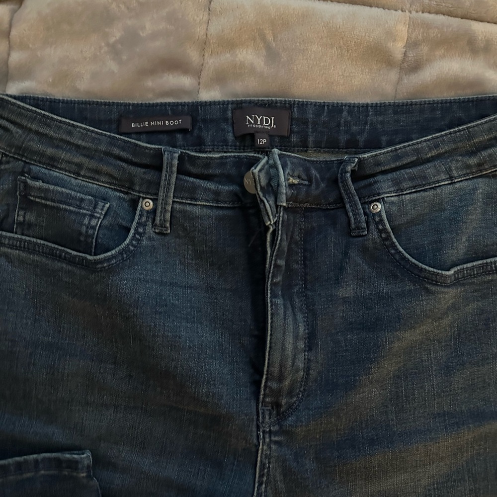 NYDJ Billie Mini Boot Jeans - Blue
